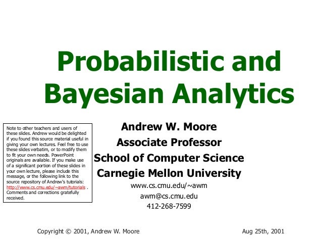 andrew moore machine learning