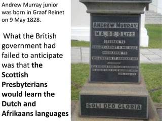 Andrew Murray and the 1860 Revival