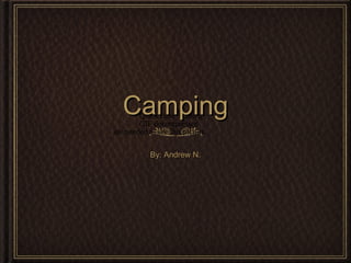 Camping

QuickTime™ and a
GIF decompressor
are needed to see this picture.
By: Andrew N.

 