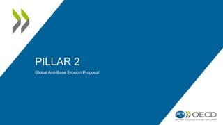 PILLAR 2
Global Anti-Base Erosion Proposal
 