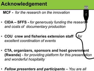 Impact of a video’s in reinforcing use of hyphaena crinite fruits in ...