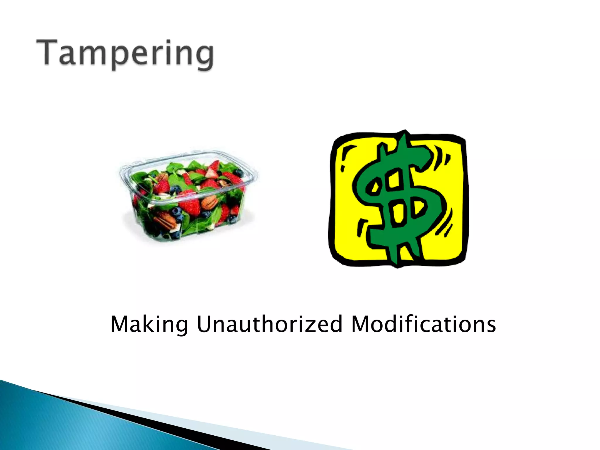 Making Unauthorized Modifications