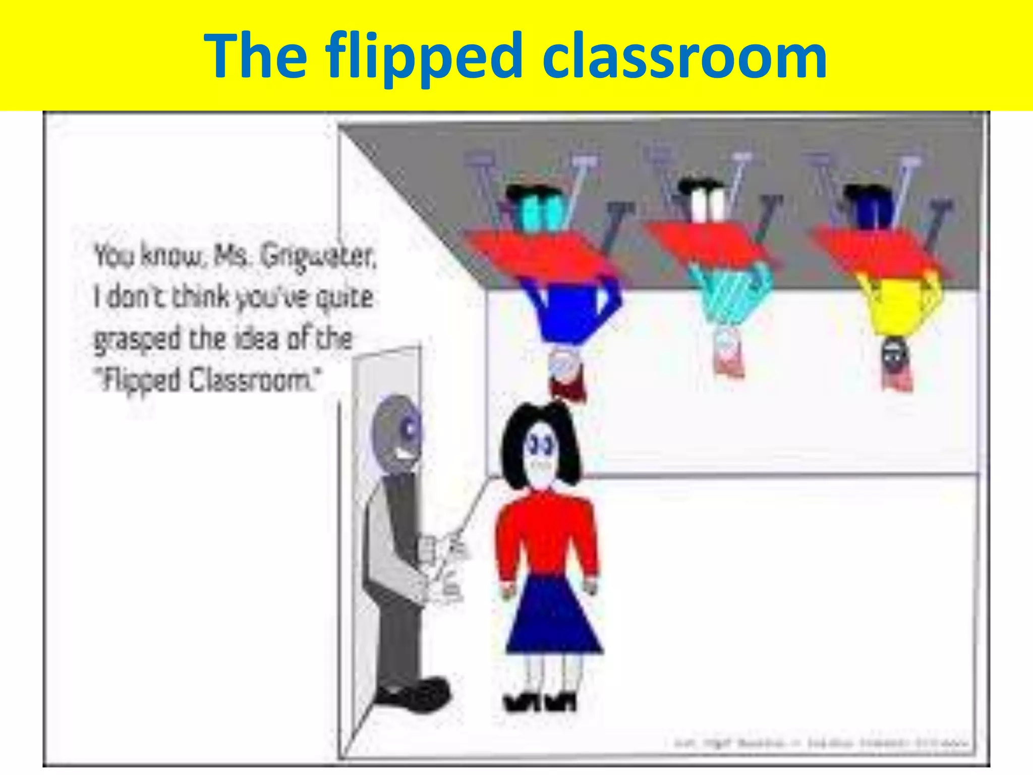 The flipped classroom
 