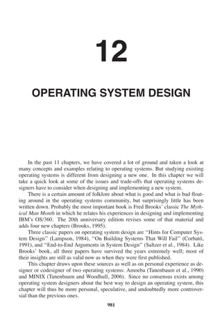 Andrew S Tanenbaum - Modern Operating Systems (4th edition).pdf
