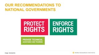 OUR RECOMMENDATIONS TO
NATIONAL GOVERNMENTS
Image: Istockphoto
 
