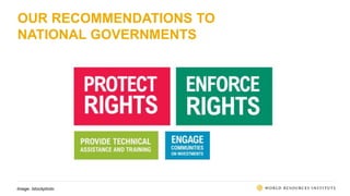 OUR RECOMMENDATIONS TO
NATIONAL GOVERNMENTS
Image: Istockphoto
 