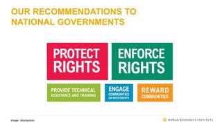 OUR RECOMMENDATIONS TO
NATIONAL GOVERNMENTS
Image: Istockphoto
 
