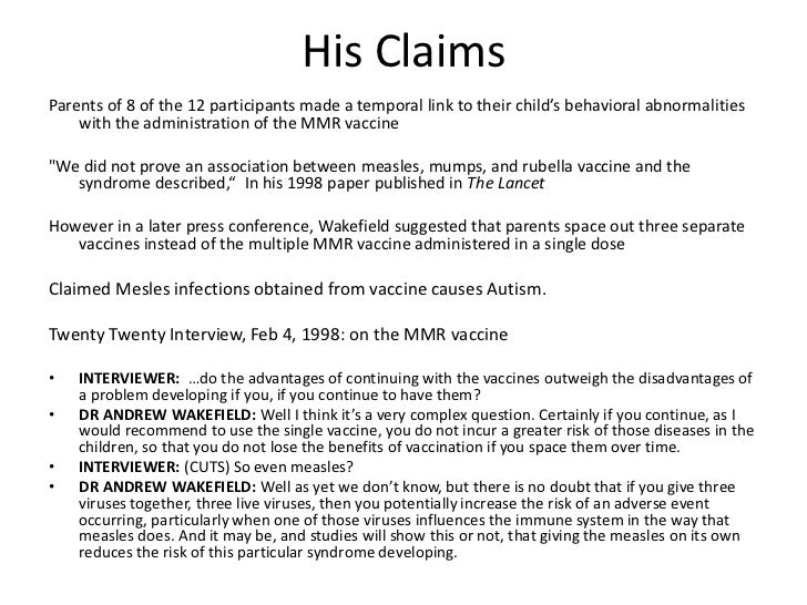 Andrew wakefield study pdf