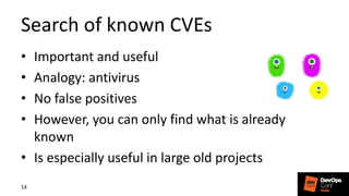 SAST, fight against potential vulnerabilities | PPT