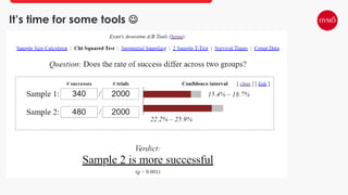 It’s time for some tools 
 