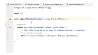Data Transfer between activities and Database | PPTX