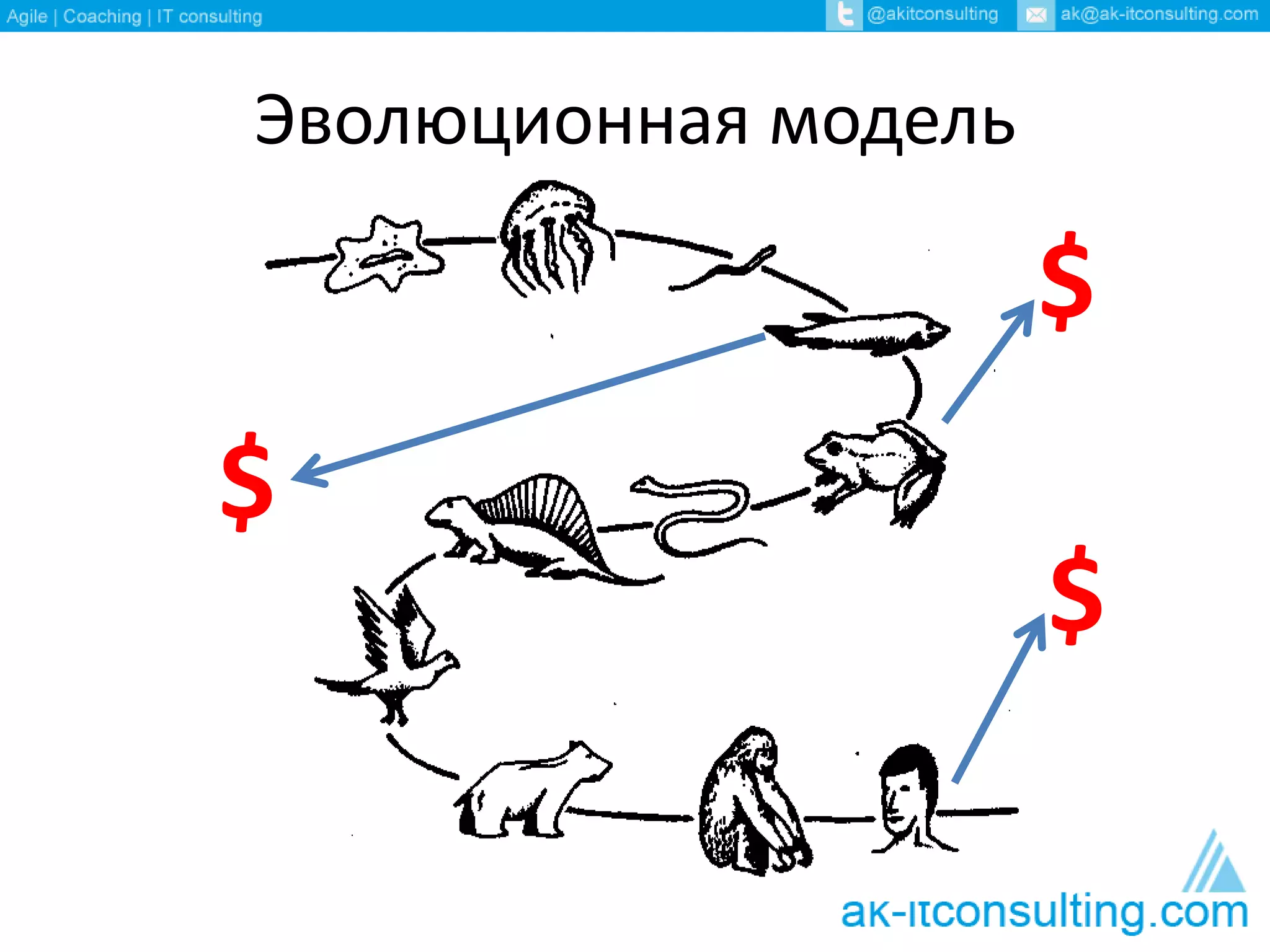 Эволюционная модель
$
$
$