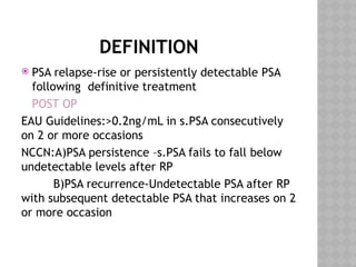 Psa Rising ANDROGEN DEPRIVATION THERAPY IN PROSTATE CANCER (1) (1).pptx