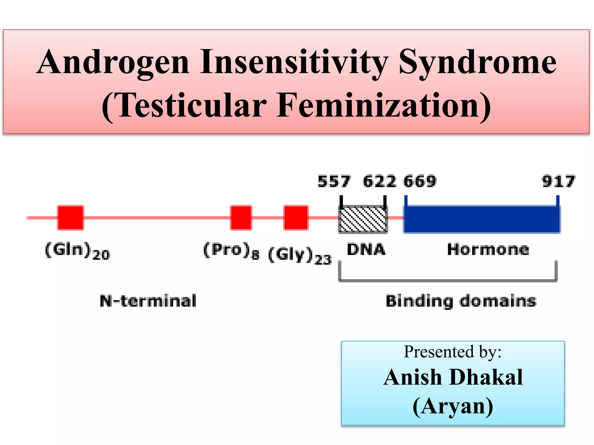 Androgen Insensitivity Syndrome Testicular Feminization Syndrome PPTX