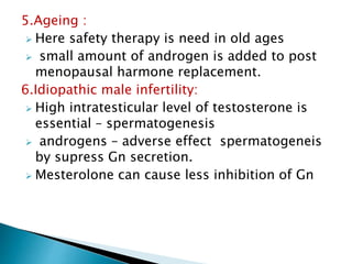 androgens and antiandrogens.pptx by rammohan | PPTX