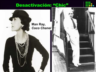 Desactivación: “Chic” Man Ray,  Coco Chanel 