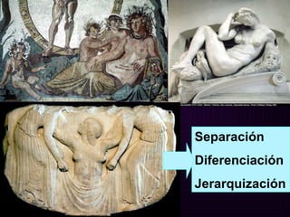 Separación Diferenciación  Jerarquización 