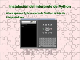 Python en Android | ODP