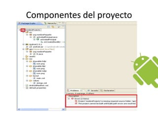 Componentes del proyecto