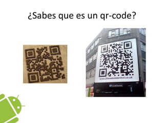 ¿Sabes que es un qr-code?