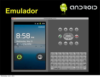 Emulador




Wednesday, June 1, 2011
 