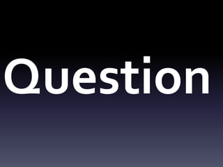 Question
 