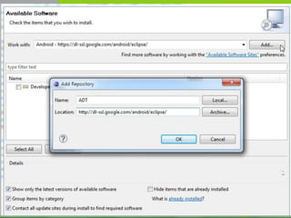 28   L’ IDE   ECLIPSE
 