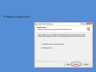 #3 Sharing Among Users :
 