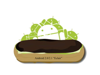 Multiple Account Support                              Google Map Navigations




                                                                       Live Wallpapers
Speech-To-Text




                                 Android 2.0/2.1 “Eclair”
 