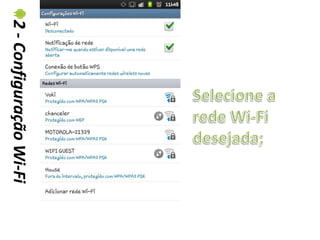 2 - Configuração Wi-Fi
 