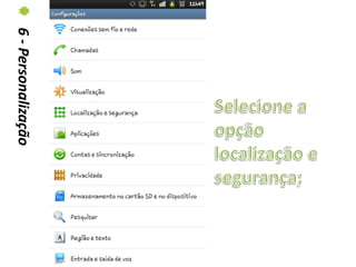 6 - Personalização
 