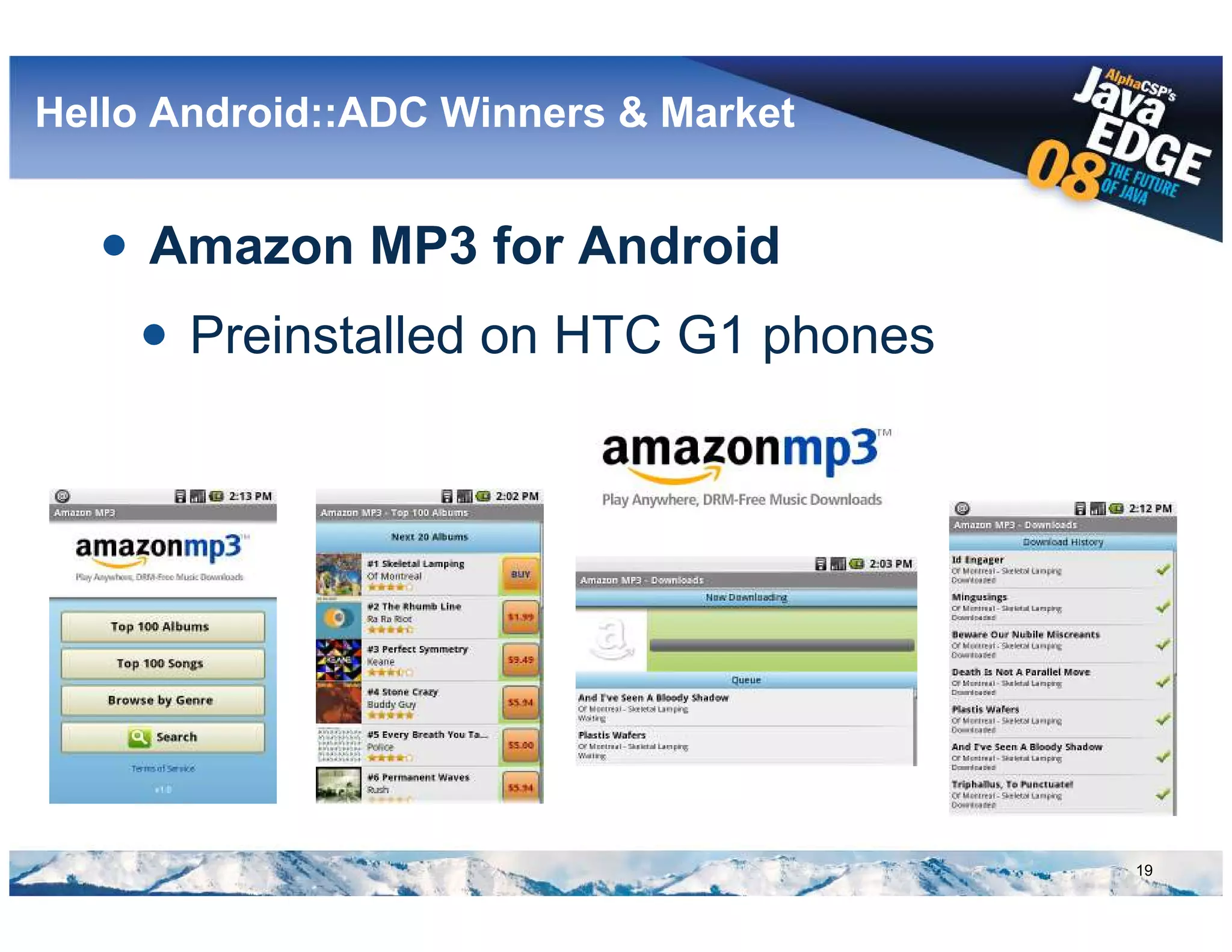 Google Android @ AlphaCSP's JavaEdge