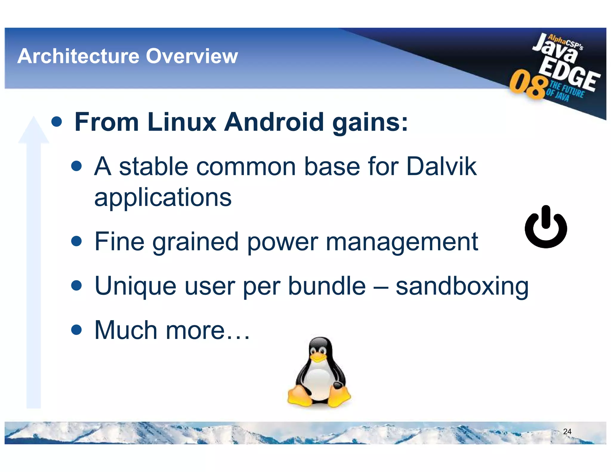 Google Android @ AlphaCSP's JavaEdge