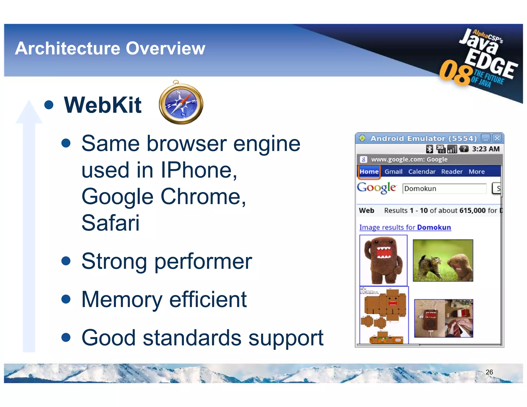Google Android @ AlphaCSP's JavaEdge