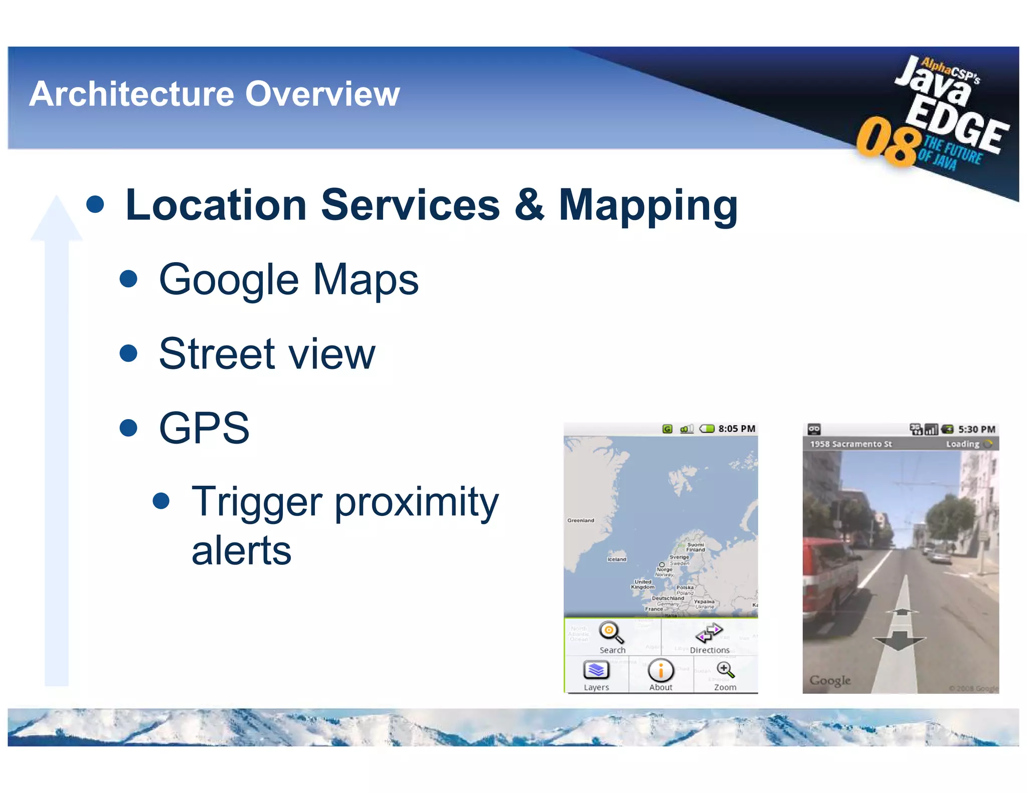 Google Android @ AlphaCSP's JavaEdge