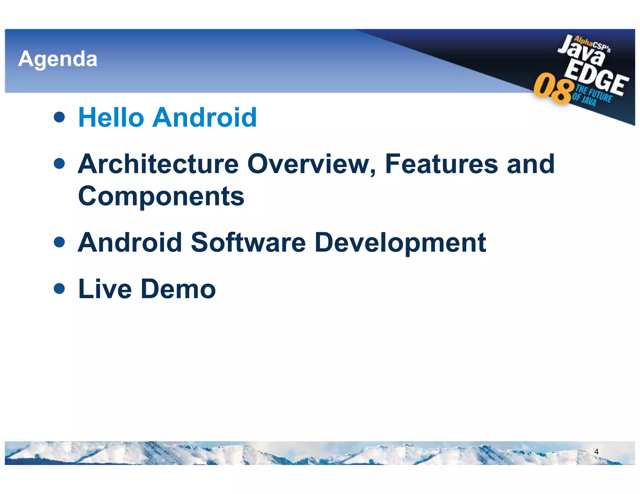 Google Android @ AlphaCSP's JavaEdge