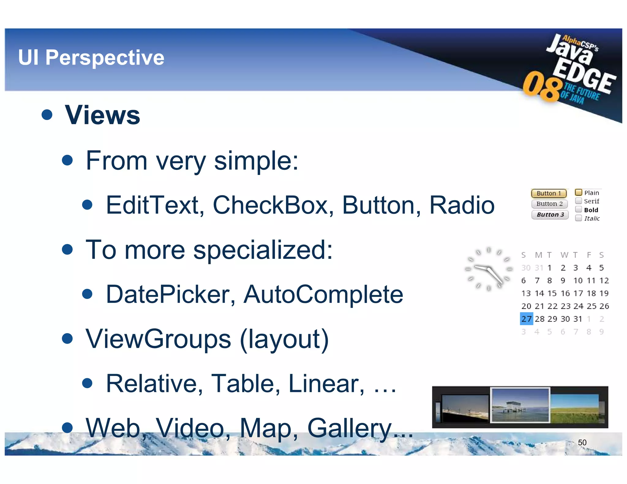 Google Android @ AlphaCSP's JavaEdge