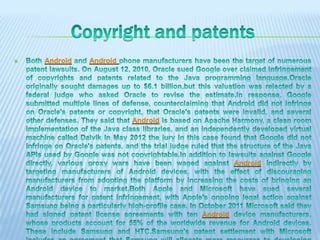    Android   Android




                        Android




                                            Android




                                  Android
 