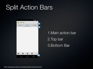 Android 4.0 UI design tips | PDF