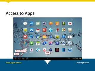 Guide to Android Tablets | PPTX | Operating Systems | Computer Software ...