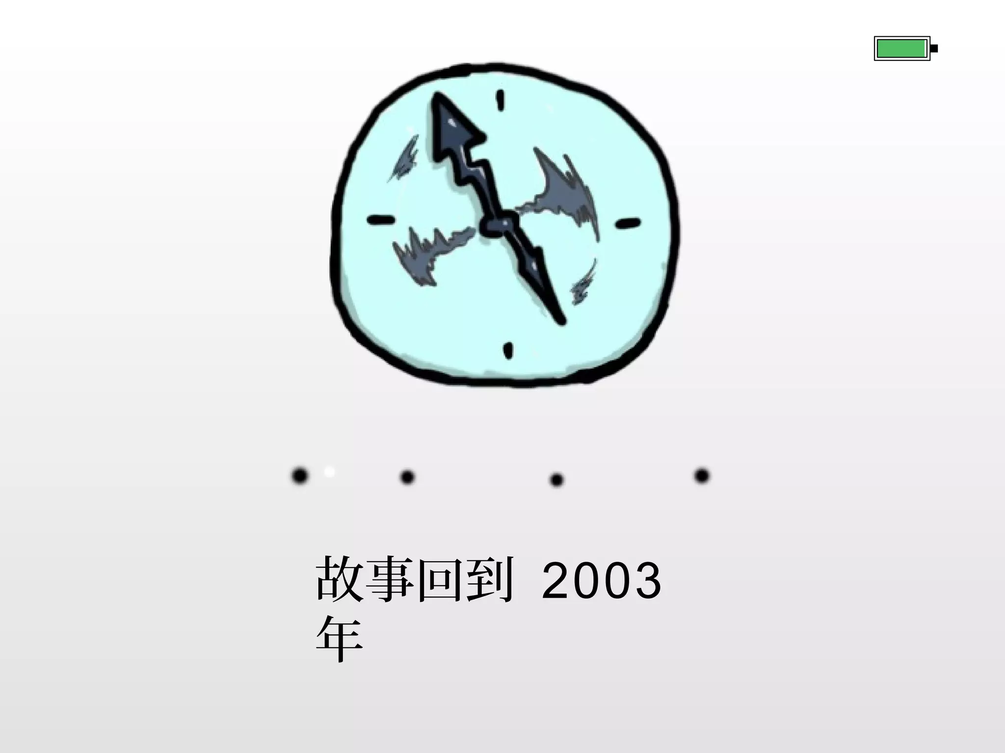 故事回到 2003
年

 