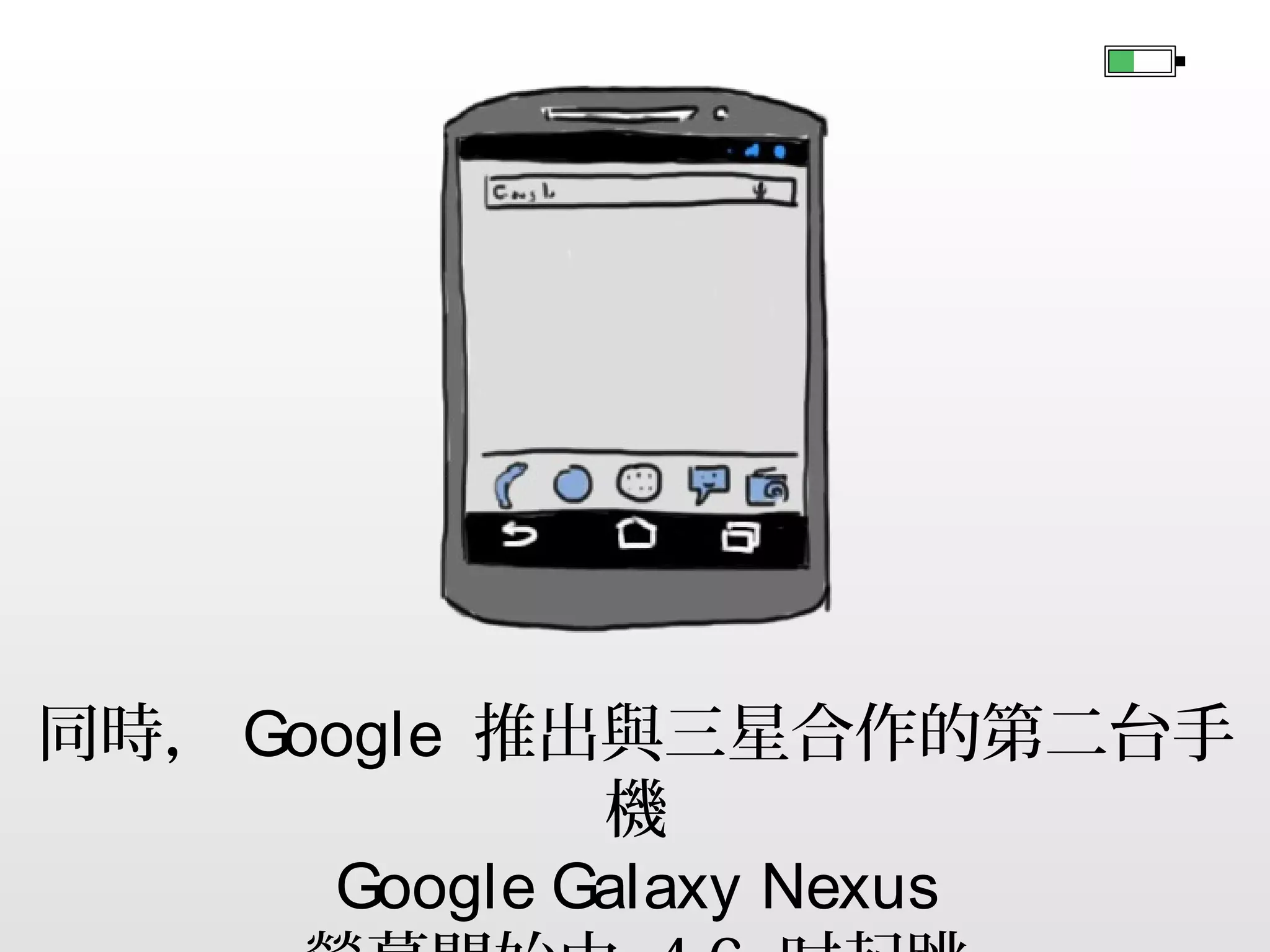 同時， Google 發表了與三星合作的
Google Nexus S
對於三星之後的發展產生很大影響

 