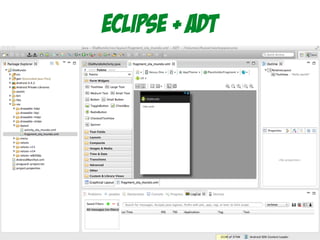 Eclipse + ADT
 