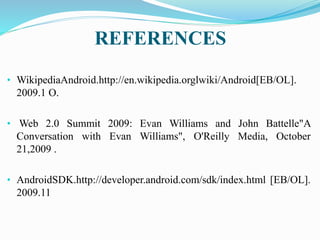 Android Architecture | PPTX