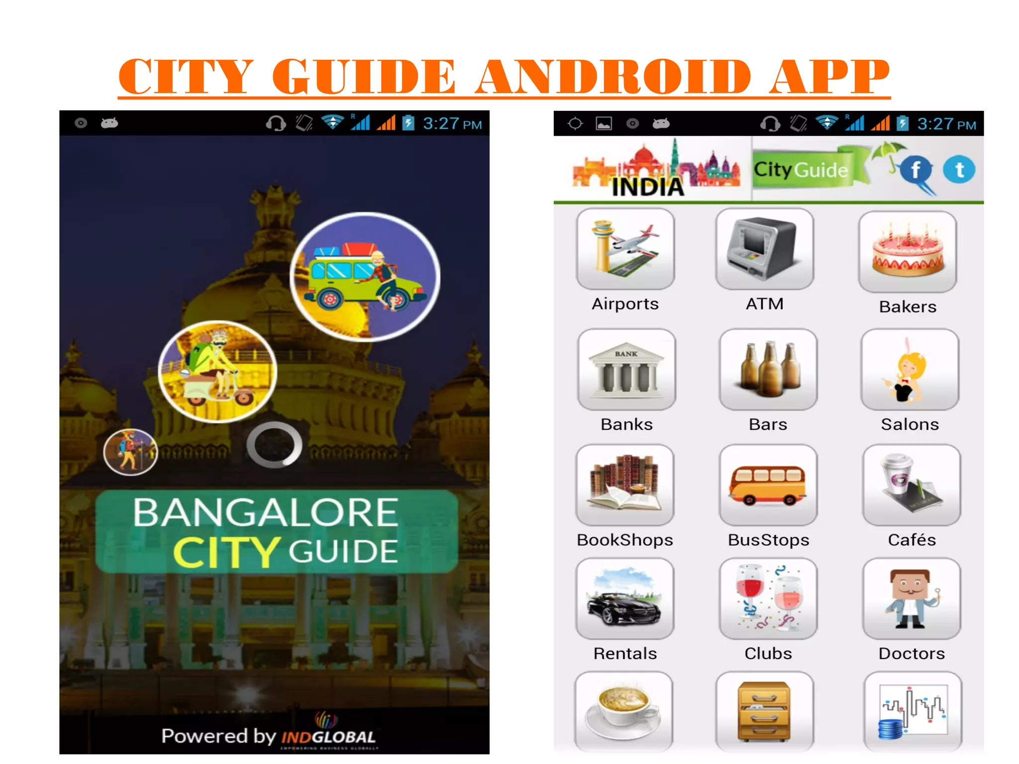 CITY GUIDE ANDROID APP
 