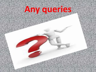 Any queries
 