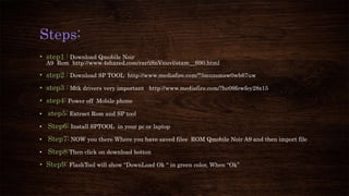 Android Rooting and Flashing | PPTX