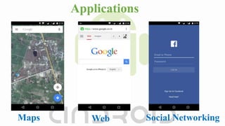 Applications
Maps Web Social Networking
 