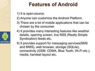 Android Basic Concept | PPTX