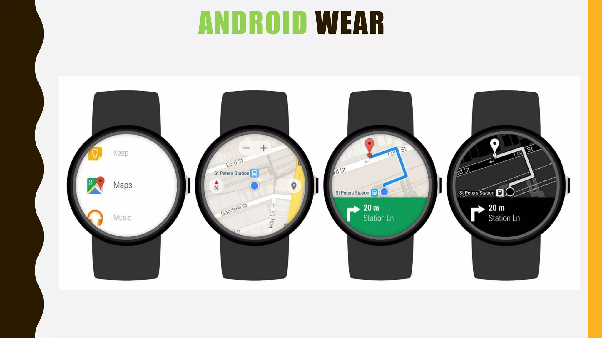 ANDROID WEAR
 